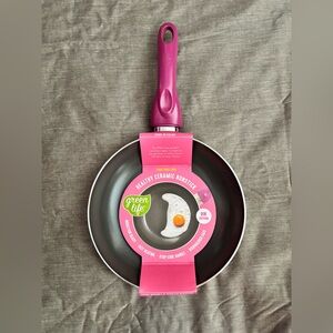 GreenLife Magenta 8” Ceramic Frying Pan, NWT
